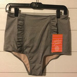 Kortni Jeane Down in Front Ruffle Bottoms